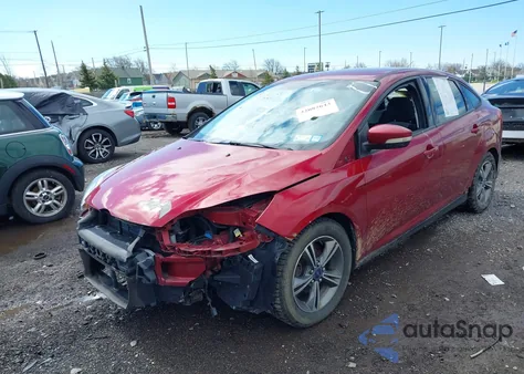 2014 Ford Focus Se from USA, damaged, VIN 1FADP3F21EL459119